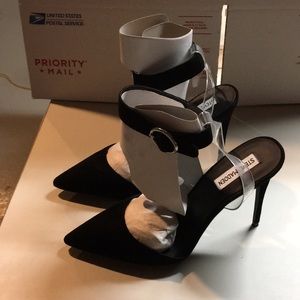 New Steve Madden Women US Size 9 Black Suede Diva